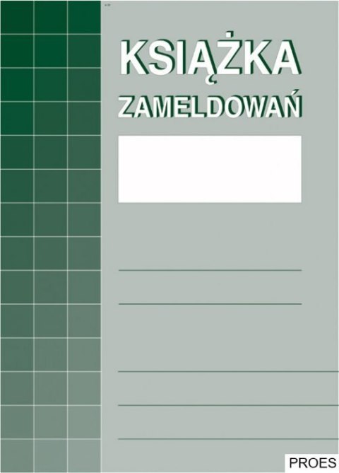 830-1 Książka zameldowań.A4 MICHALCZYK I PROKOP 830-1 Książka zameldowań.A4 MICHALCZYK I PROKOP