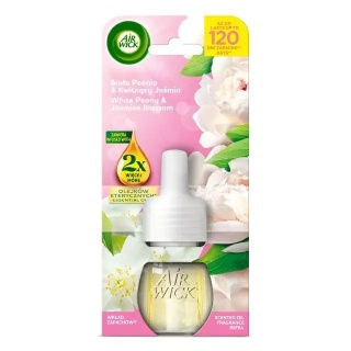 AIR WICK odświeżacz Elektryczny Biała Peonia Kwitnący Jaśmin wkład 19 ml 18208