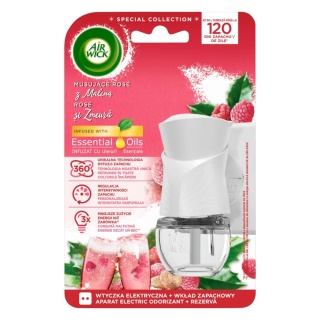 AIR WICK odświeżacz Elektryczny Róża z maliną komplet 19 ml 16112