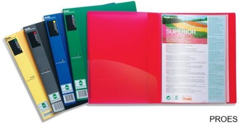 Album ofertowy SUPERIOR, 20 kieszeni czarny DCF142-A PENTEL