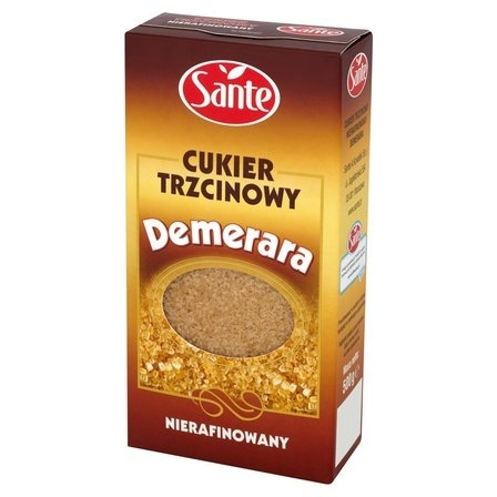 Cukier SANTE trzcinowy sypki Demerara 500g