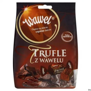 Cukierki Trufle o smaku rumowym w czekoladzie 245g WAWEL LUZ