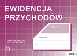 Ewidencja przychodów A5 R01-H MICHALCZYK I PROKOP album/offset (od 1 styczeń 2022)