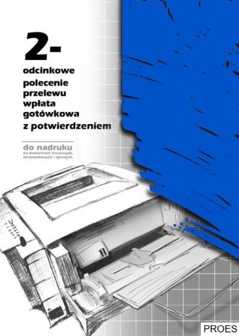 F-111-2 2-odcinkowe polecenie przelewu MICHALCZYK&PROKOP A4 100 kartek F-111-2 2-odcinkowe polecenie przelewu MICHALCZYK&PROKOP A4 100 kartek