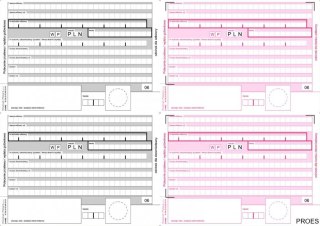 F-112-3 Polecenie przelewu (4-odc) A4 500k 1=500szt MICHALCZYK I PROKOP