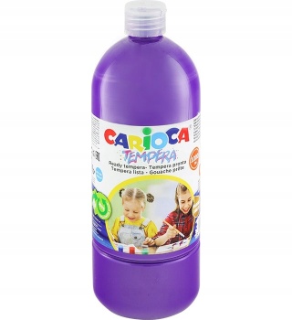 Farba tempera 1000 ml, fioletowy CARIOCA 170-2662