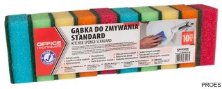 Gąbka do zmywania Standard, 10szt., mix kolorów, typu OFFICE PRODUCTS 22035612-99