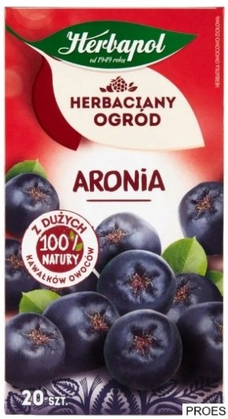Herbata HERBAPOL HERBACIANY OGRÓD Aronia 20tb