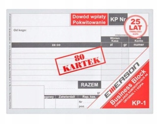 KP-1 Kasa przyjmie A6 80k.1+1 EMERSON aekp-a61k058