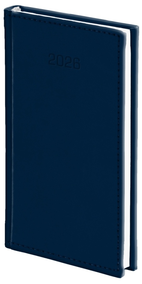 Kalendarz A6 tygodniowy Vivella 216 A6TB granat 2026 WOKÓŁ NAS