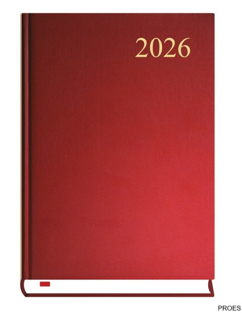 Kalendarz Asystent A5 2026 - bordo Michalczyk i Prokop T-237C-B