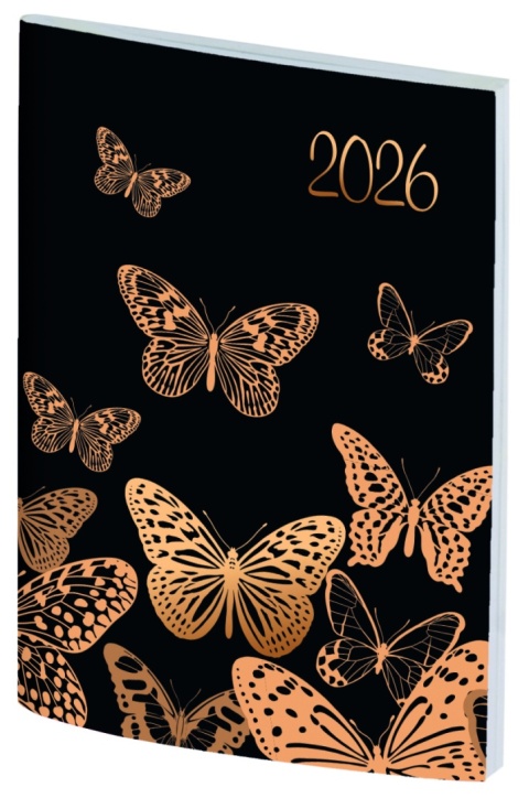 Kalendarzyk kieszonkowy A7 PCV bezbarwny A7040B mix 2026 WOKÓŁ NAS