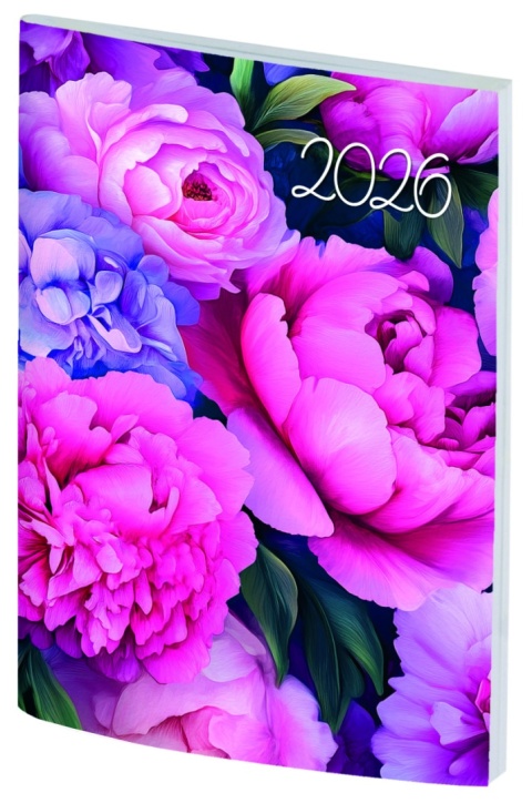 Kalendarzyk kieszonkowy A7 PCV bezbarwny A7040B mix 2026 WOKÓŁ NAS