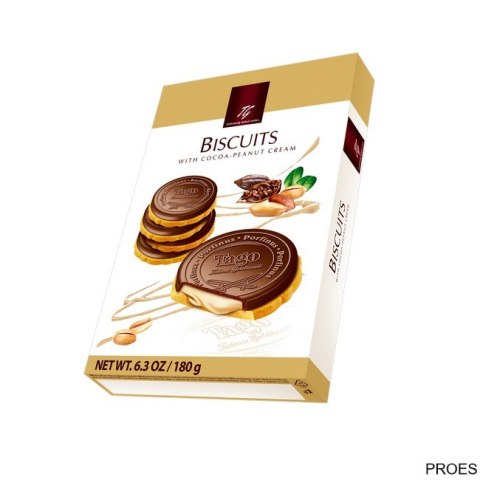 Kardynałki z kremem kakaowo-orzechowym 180g TAGO