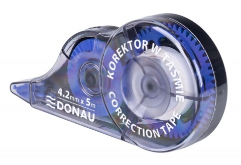 Korektor w taśmie DONAU, myszka, 4,2mmx5m, 7634001PL-99
