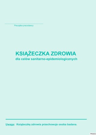 Książeczka zdrowia, A6 16 stron, 10-530-5 DOTTS