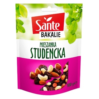 Mieszanka Studencka z migdałami 100g SANTE