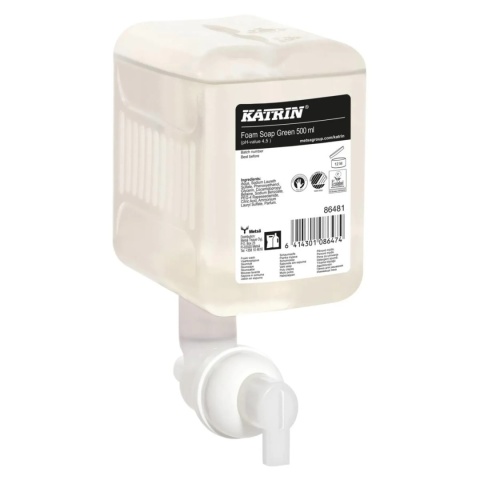 Mydło w piance Green KATRIN zapach brzozy 500ml 86481