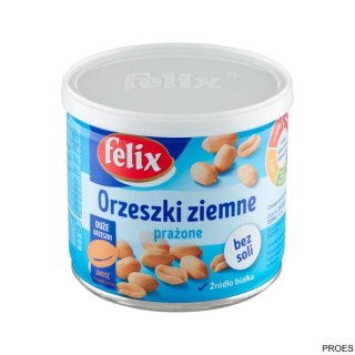 Orzeszki ziemne prażone bez soli FELIX 140g puszka