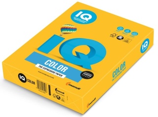 Papier xero A34IQ PREMIUM 160g 250ark żółty