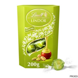 Pralinki LINDT LINDOR z nadzieniem pistacjowym 200g