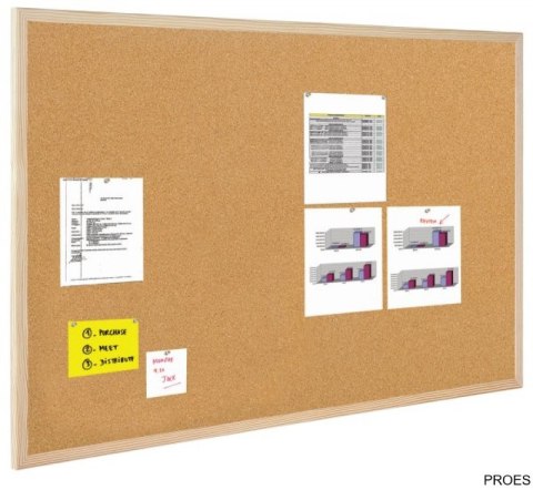 Tablica korkowa 50x80 w r.drewnianej GMC630012010