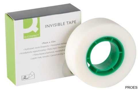 Taśma biurowa matowa 19mm 33m Q-CONNECT