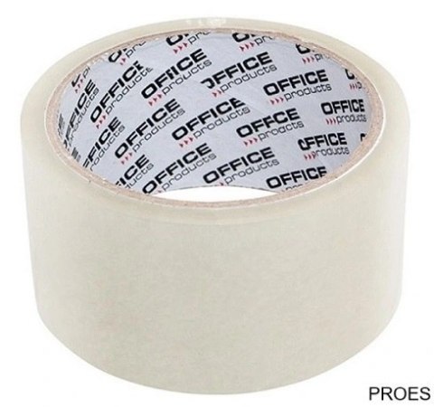 Taśma pakowa OFFICE PRODUCTS, 48mm, 50y, transparentna 15025011-90