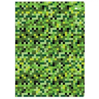 Teczka kartonowa z gumką, PIXI, zielony, 24x31cm, Happy Color HA 7621 2431-PI03