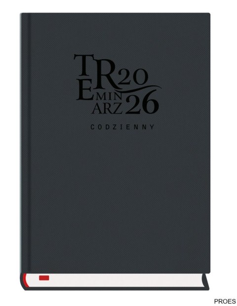 Terminarz Codzienny A5 2026 - czarny Michalczyk i Prokop T-255T-1V