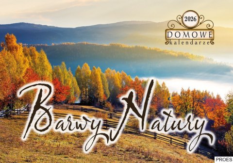 Terminarz Domowy 200x218mm 2026 - Barwy Natury Michalczyk i Prokop TW-10-5
