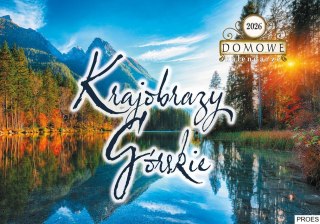 Terminarz Domowy 200x218mm 2026 -Krajobrazy Górskie Michalczyk i Prokop TW-10-4