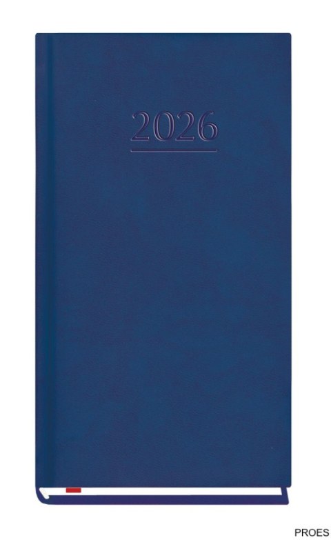 Terminarz Kieszonkowy 90x165mm 2026 - niebieski Michalczyk i Prokop T-231V-N Terminarz Kieszonkowy 90x165mm 2026 - niebieski Michalczyk i Prokop T-231V-N