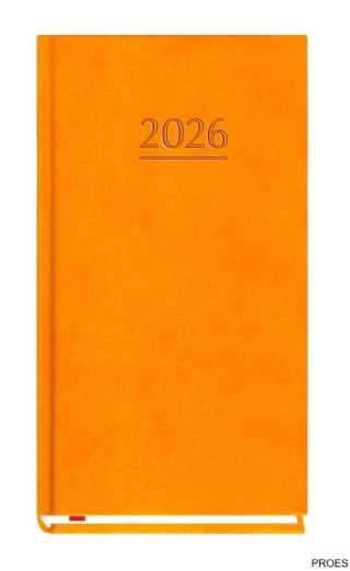 Terminarz Kieszonkowy 90x165mm 2026 - wiśnia Michalczyk i Prokop T-231V-W