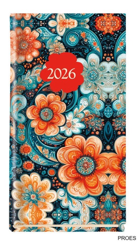 Terminarz Koliber 75x130mm 2026 Michalczyk i Prokop T-320-03