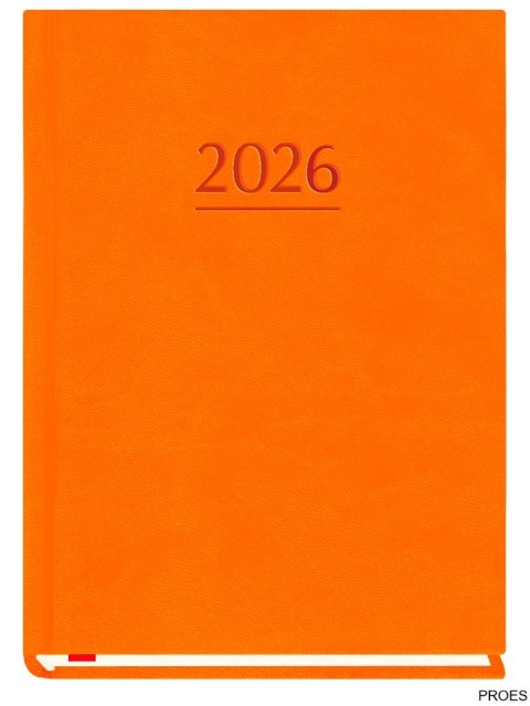 Terminarz MARTA B6 2026 - pomarańczowy Michalczyk i Prokop T-215V-P