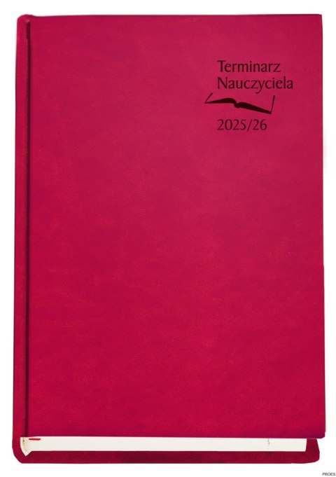 Terminarz NAUCZYCIELA 2026/2026 bordowy T-155V-B Michalczyk i Prokop