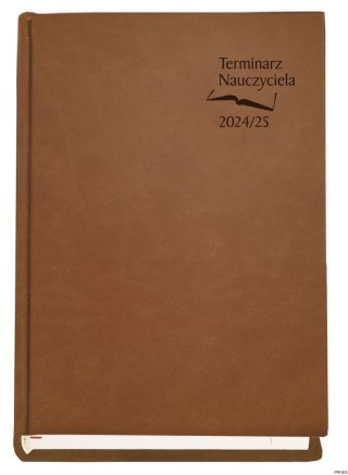 Terminarz NAUCZYCIELA 2026/2026 brązowy T-155V Michalczyk i Prokop
