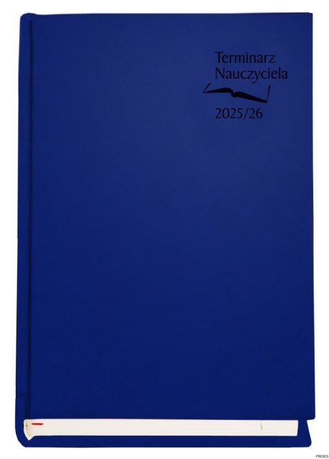 Terminarz NAUCZYCIELA 2026/2026 granatowy T-155V Michalczyk i Prokop