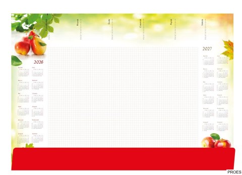 Terminarz -Planer A2 z listwą 2026 Gruszki Michalczyk i Prokop T-1-A2-3 Terminarz -Planer A2 z listwą 2026 Gruszki Michalczyk i Prokop T-1-A2-3