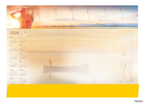 Terminarz -Planer A2 z listwą 2026 Lato Michalczyk i Prokop T-1-A2-1 Terminarz -Planer A2 z listwą 2026 Lato Michalczyk i Prokop T-1-A2-1