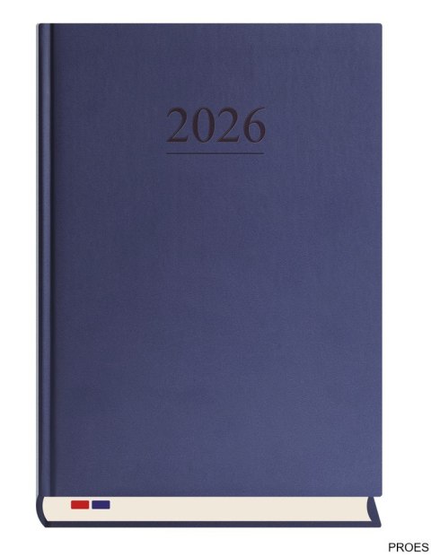 Terminarz Stacjonarny A4 2026 - granatowy Michalczyk i Prokop T-229V-G