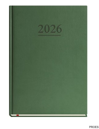 Terminarz Uniwersalny A4 2026 - ciemno zielony Michalczyk i Prokop T-218V-Z2