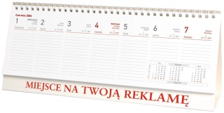 Terminarz stojący tygodniowy KB039B mix 2026 WOKÓŁ NAS