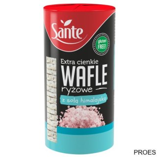 Wafle ryżowe z solą himalajską extra cienkie 110g SANTE