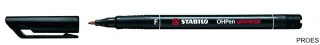Foliopis STABILO OHPen niezmywalny 0.7mm czarny 842/46