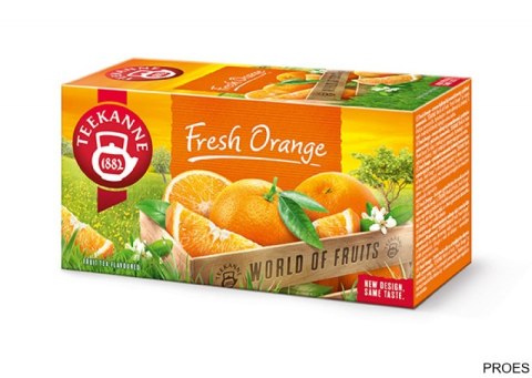 Herbata TEEKANNE FRESH ORANGE 20t owocowa