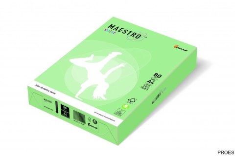 Papier xero MAESTRO COLOR A4 80g MG28 seledyn