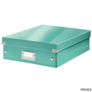 Pudełko z przegródkami LEITZ C&S duże turkusowe 60580051