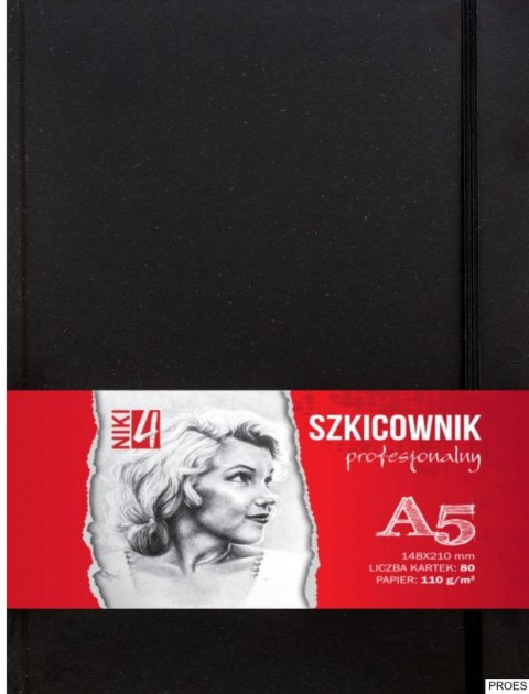 Szkicownik A5 profesjonalny 80 kartek 110g. BLO-SZA511-00104